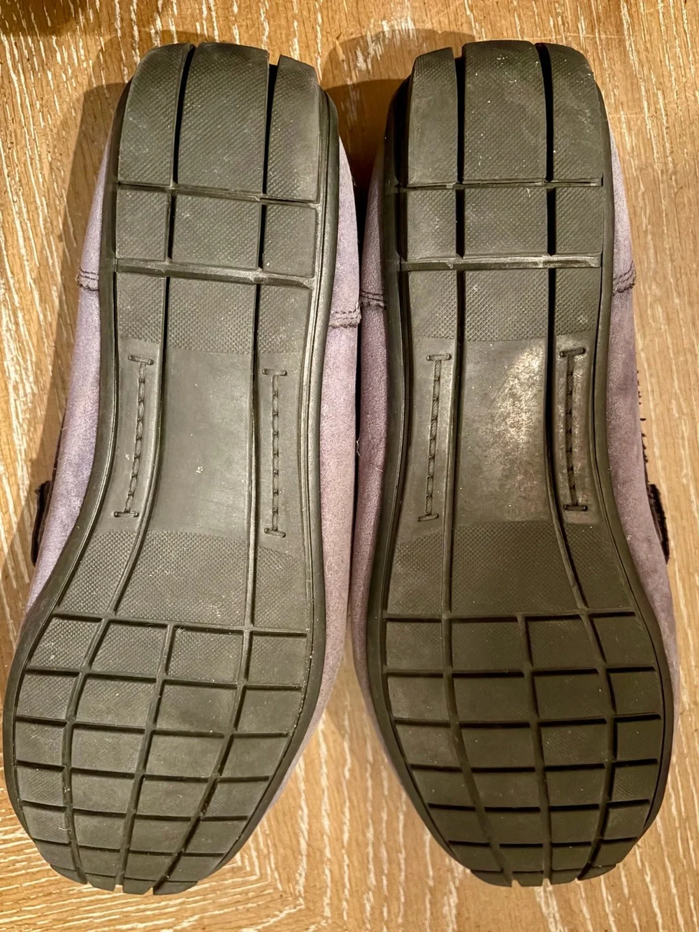 GUESS Men’s Purple Suede Bit-Loafers